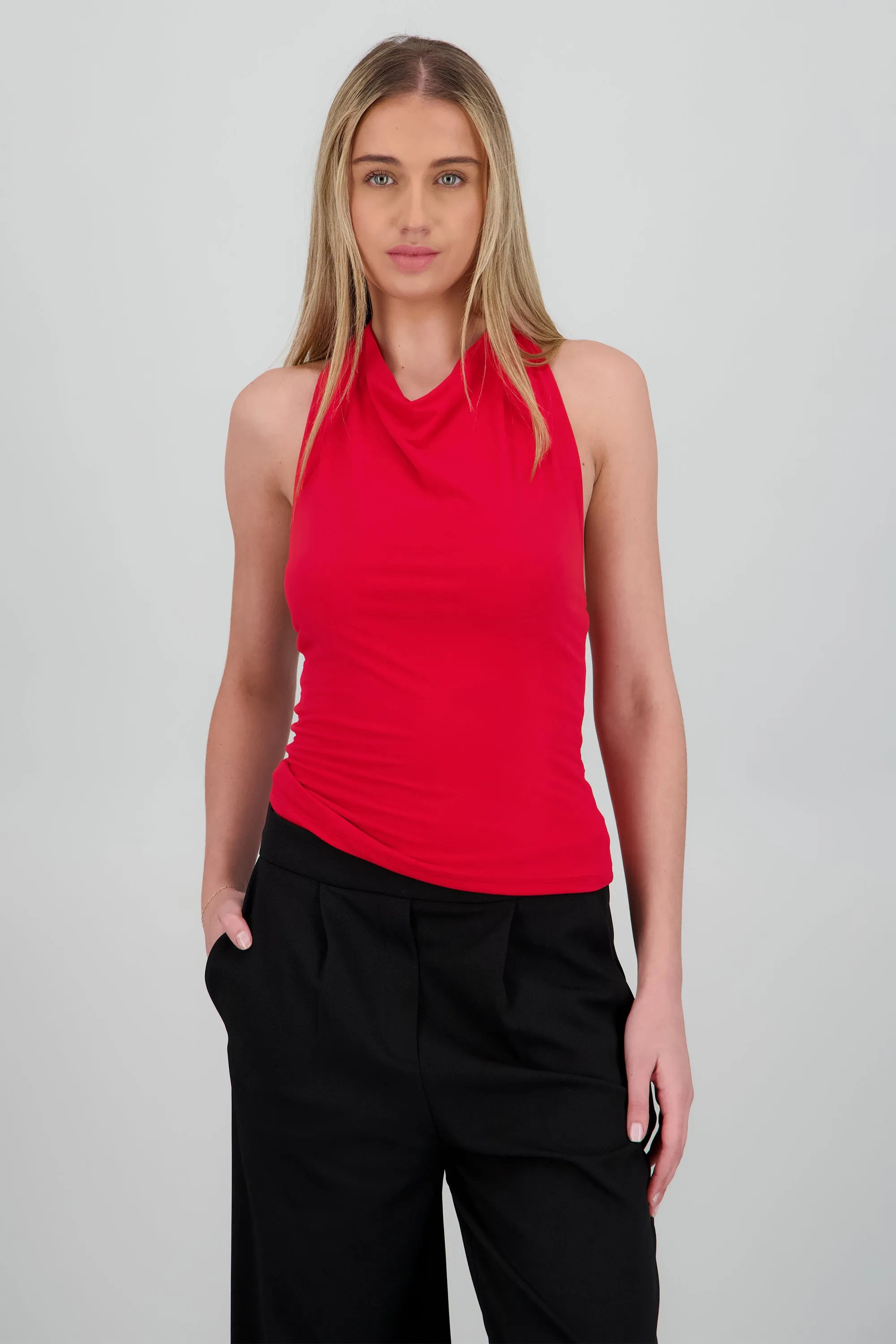 Top cuello cascada halter sold by Shasa product image thumbnail 2