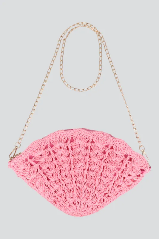 BOLSA CROCHET FORMA CONCHA sold by Shasa
