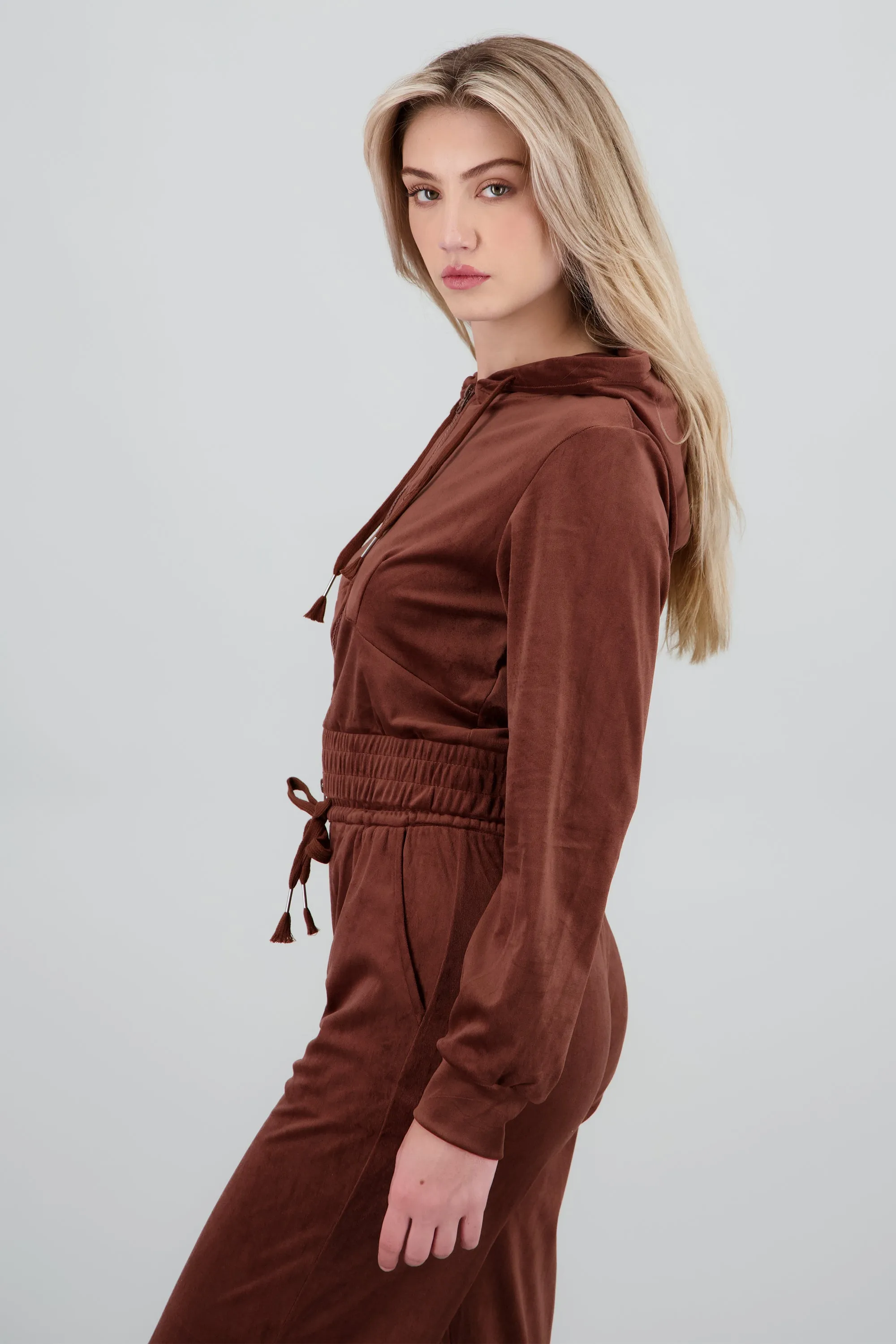 Hoodie velvet cierre sold by Shasa product image thumbnail 3