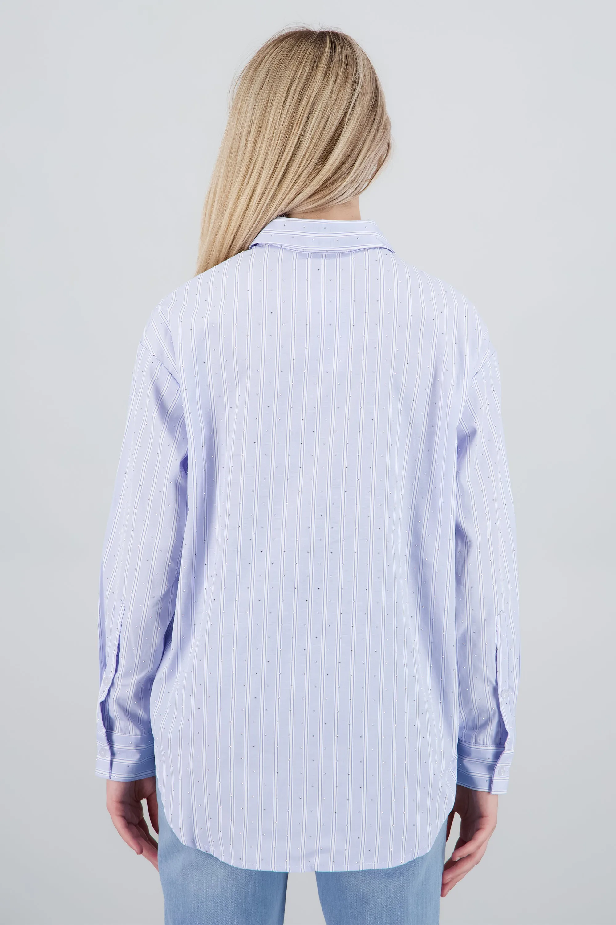 Camisa rayas detalle brillo sold by Shasa product image thumbnail 3