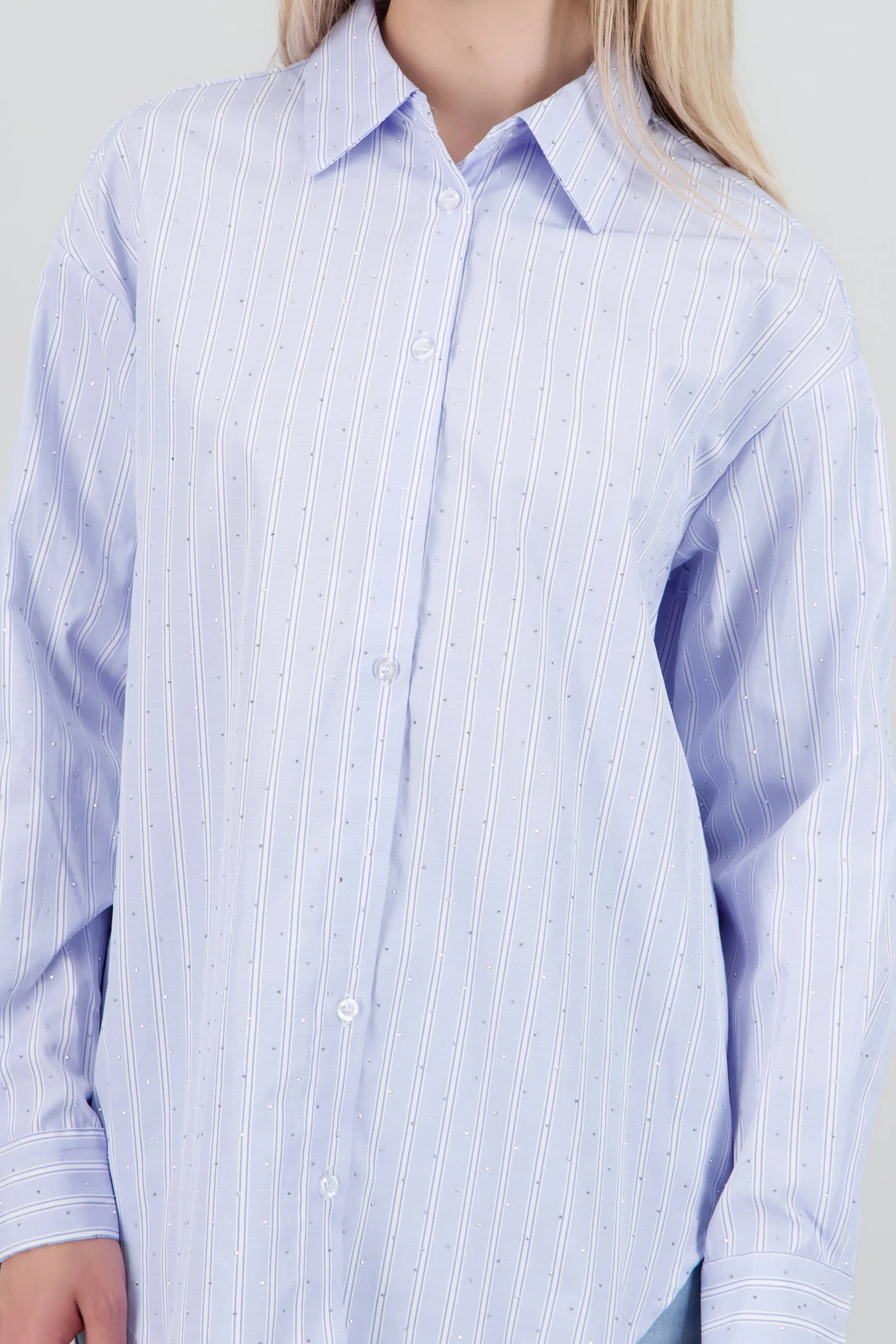 Camisa rayas detalle brillo sold by Shasa product image thumbnail 5