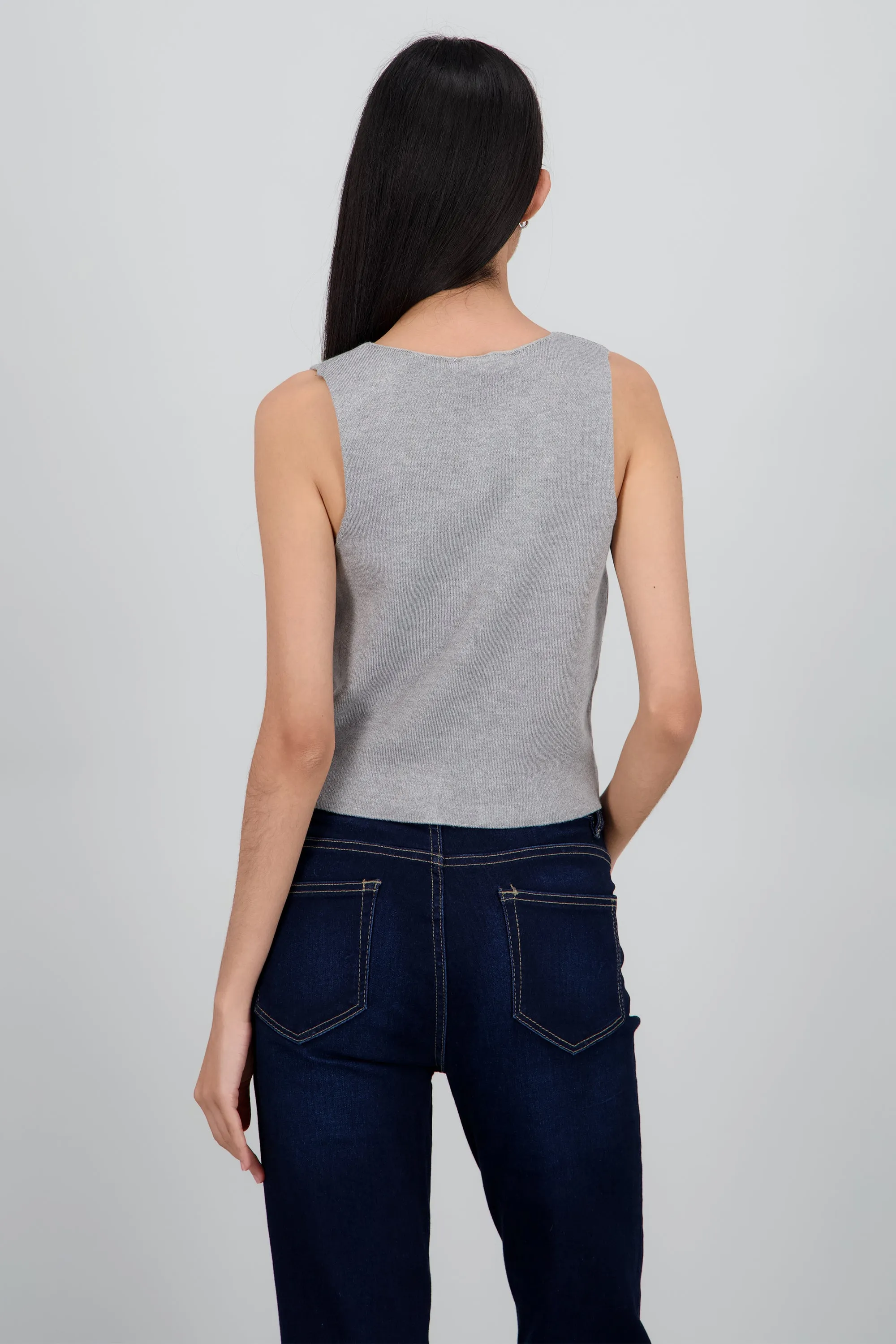 TOP TEJIDO CON DETALLE BOTONES sold by Shasa product image thumbnail 4