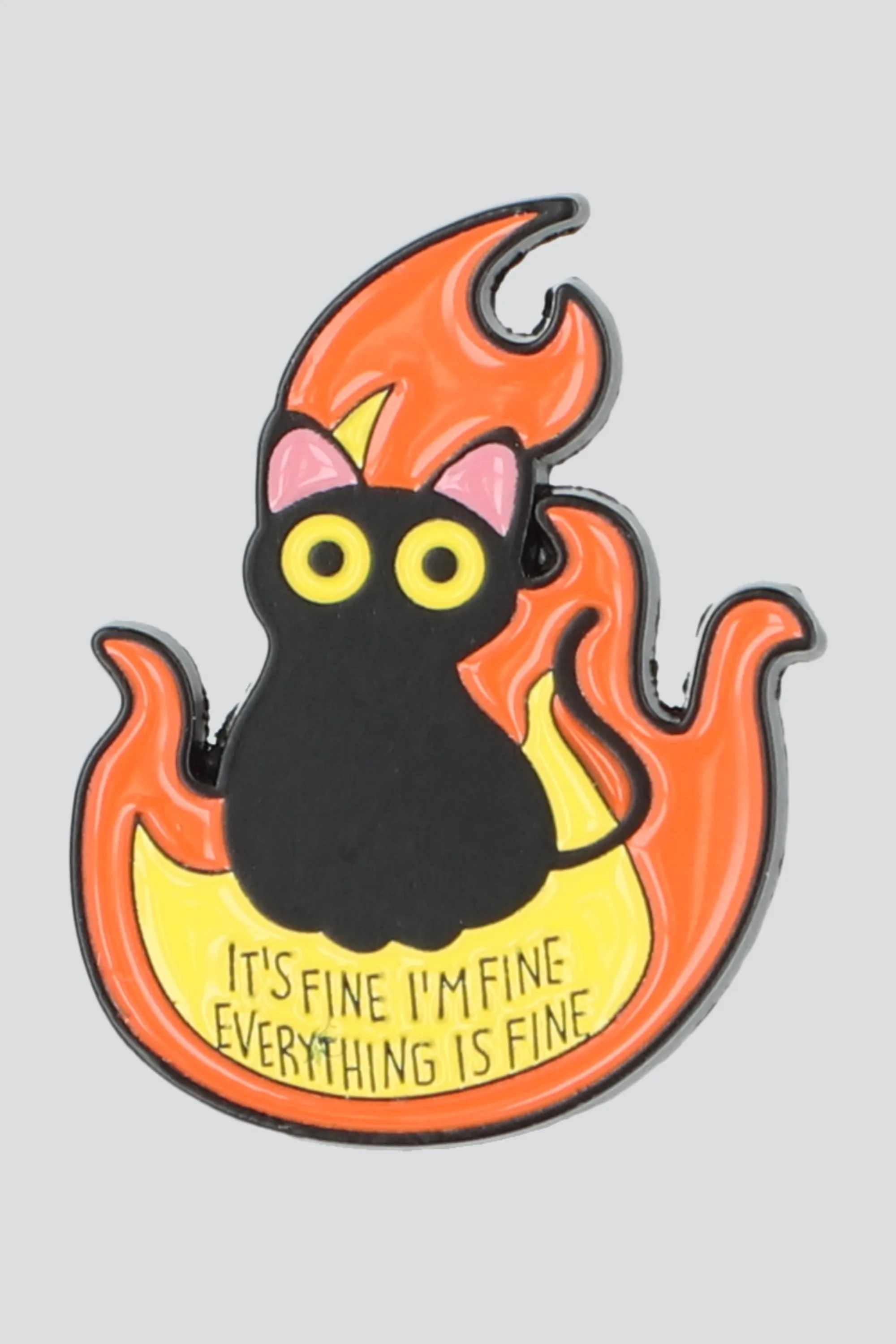 Pin gato llamas sold by Shasa