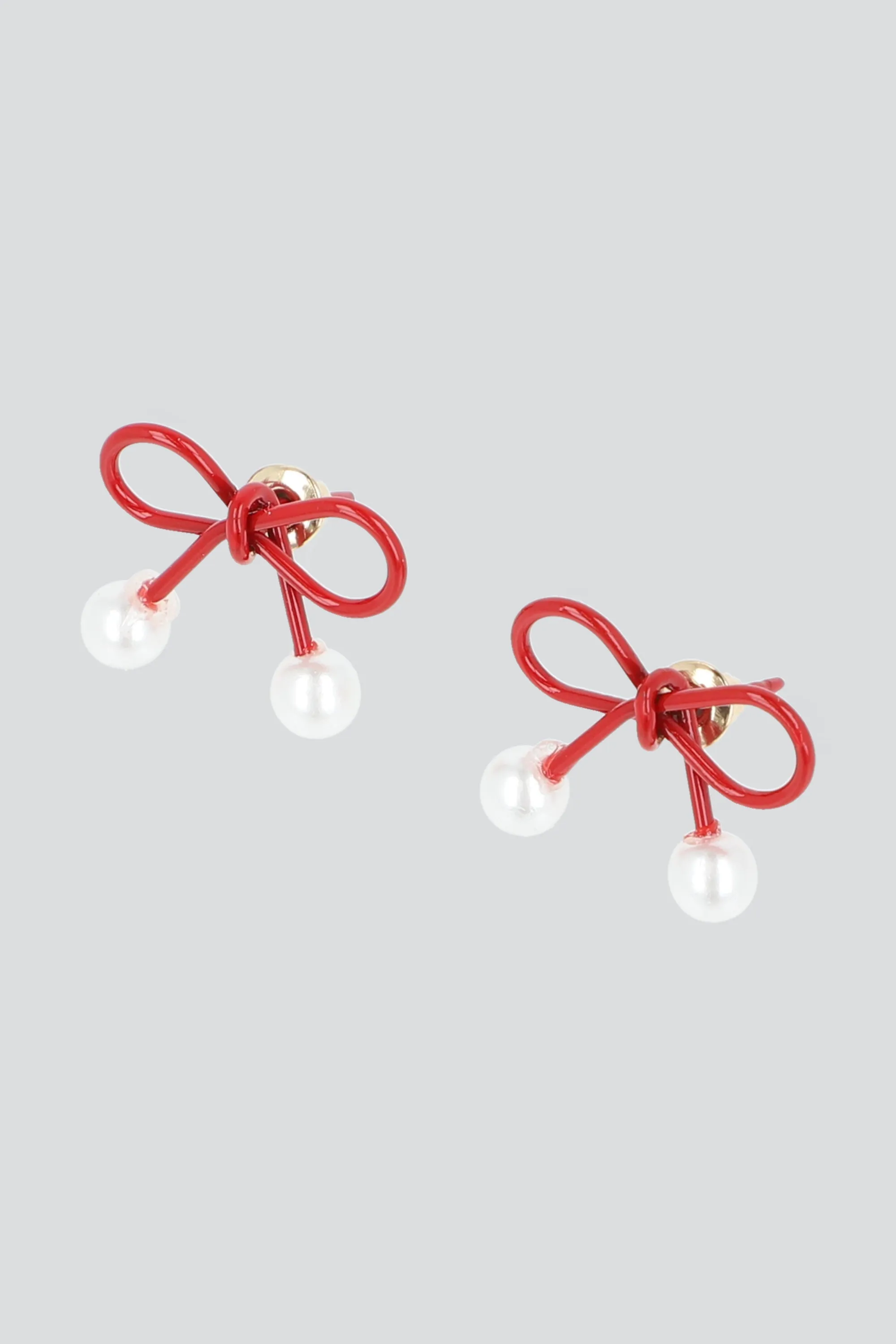 Aretes cerezas moño color sold by Shasa product image thumbnail 2
