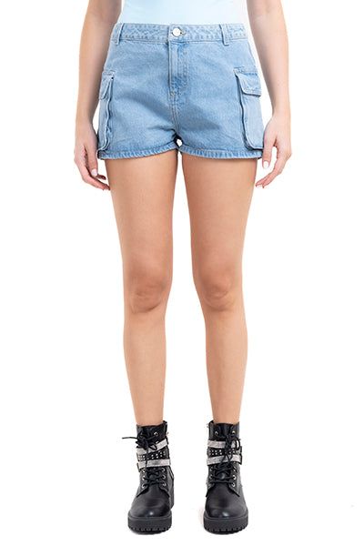 Short Denim Cargo sold by Shasa