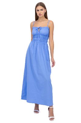 Vestido maxi popelina sold by Shasa
