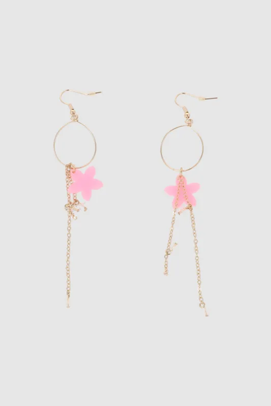 Aretes Flor Circulo sold by Shasa