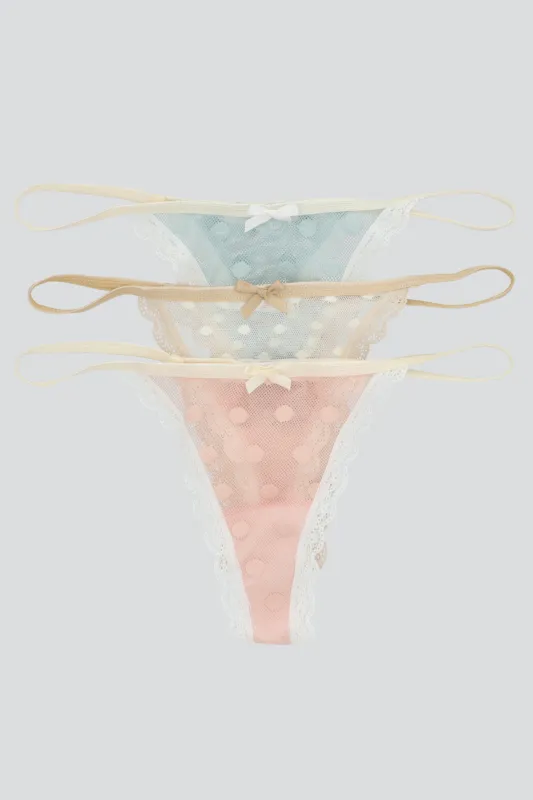 Tripack tanga luniperla sold by Shasa