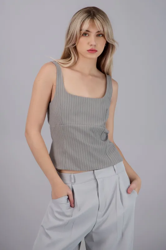 Top detalle espalda rayas sold by Shasa