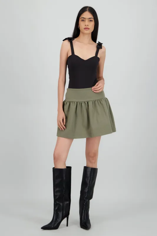 Falda mini tacto suave sold by Shasa