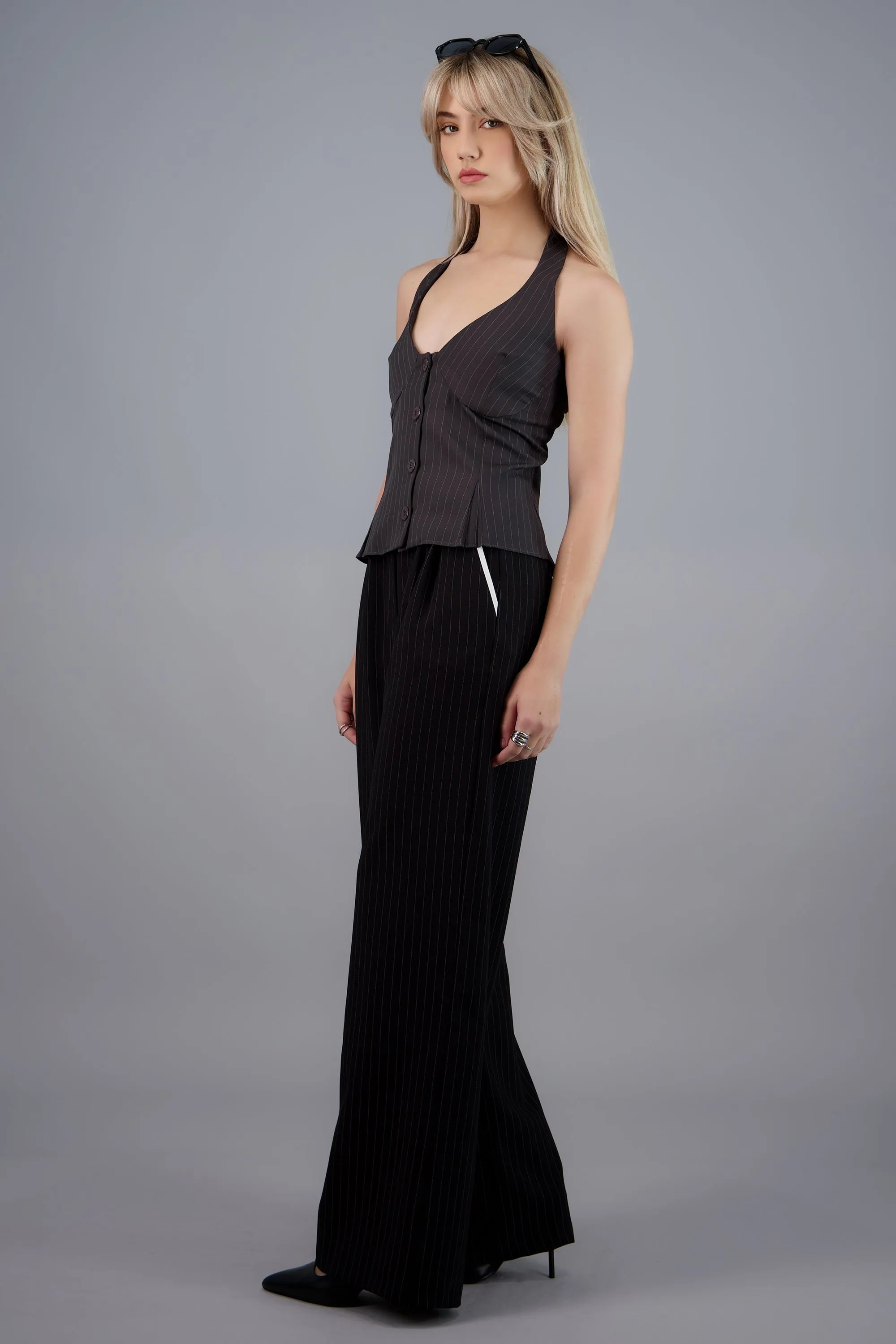 Top halter amarre estampado rayas sold by Shasa product image thumbnail 3