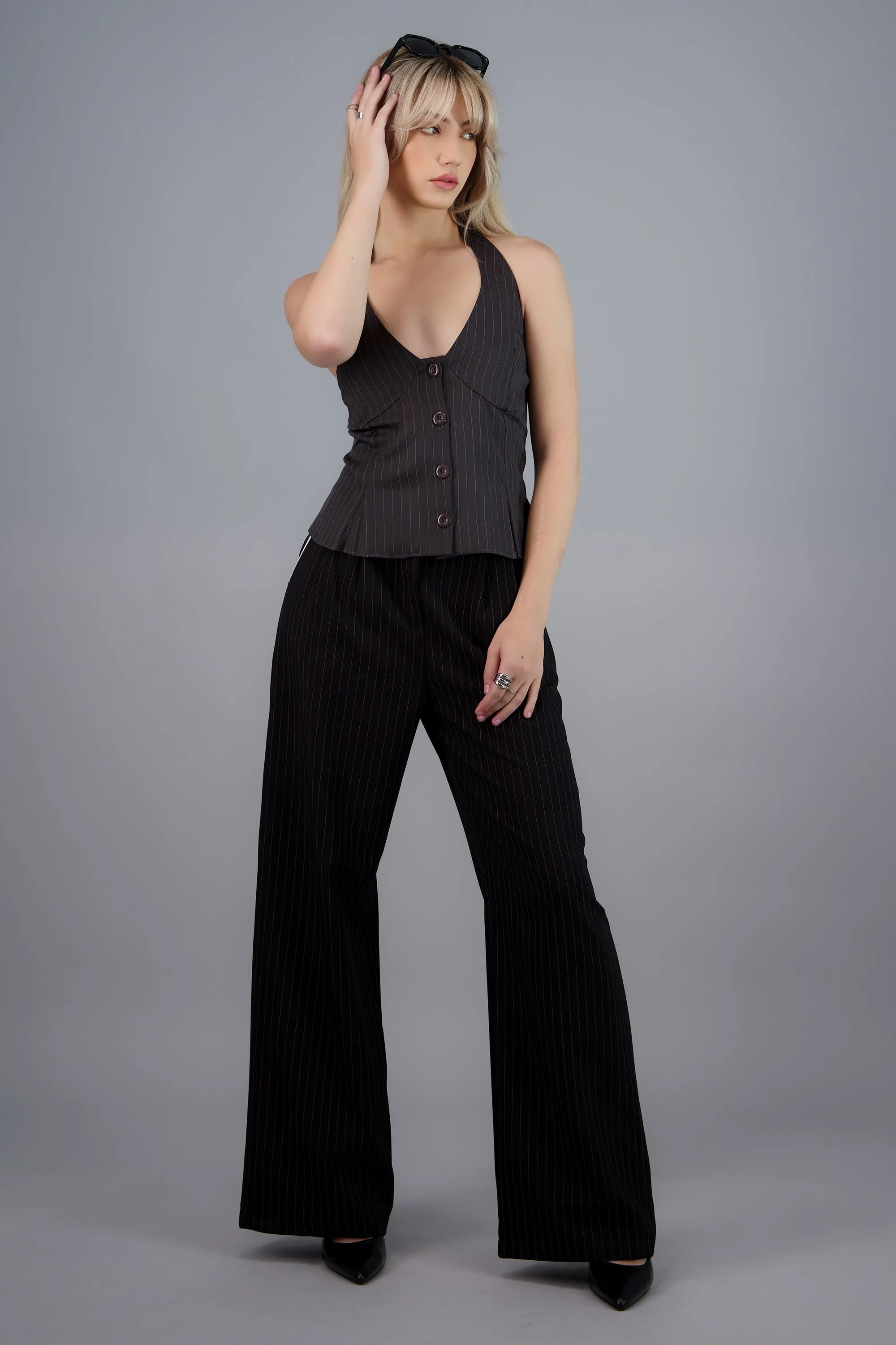 Top halter amarre estampado rayas sold by Shasa product image thumbnail 2