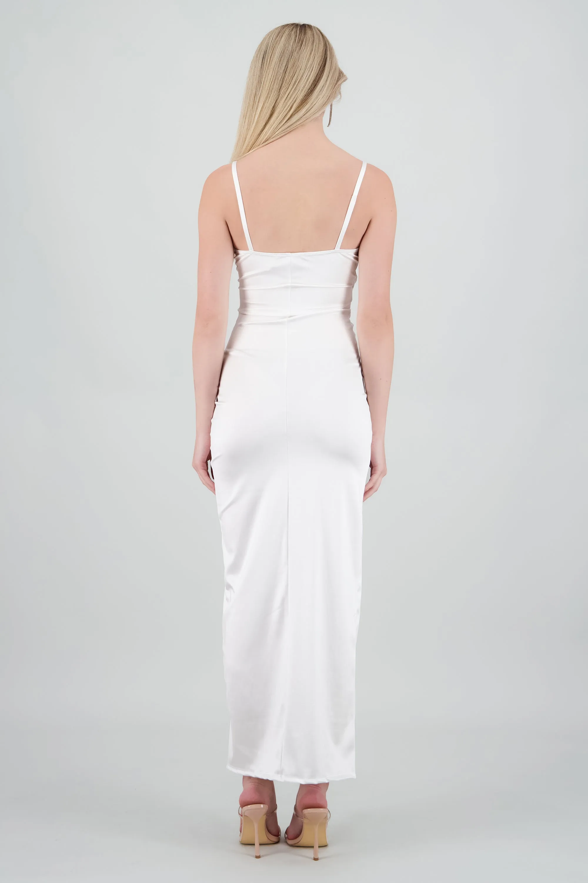 Vestido satinado midi sold by Shasa product image thumbnail 4