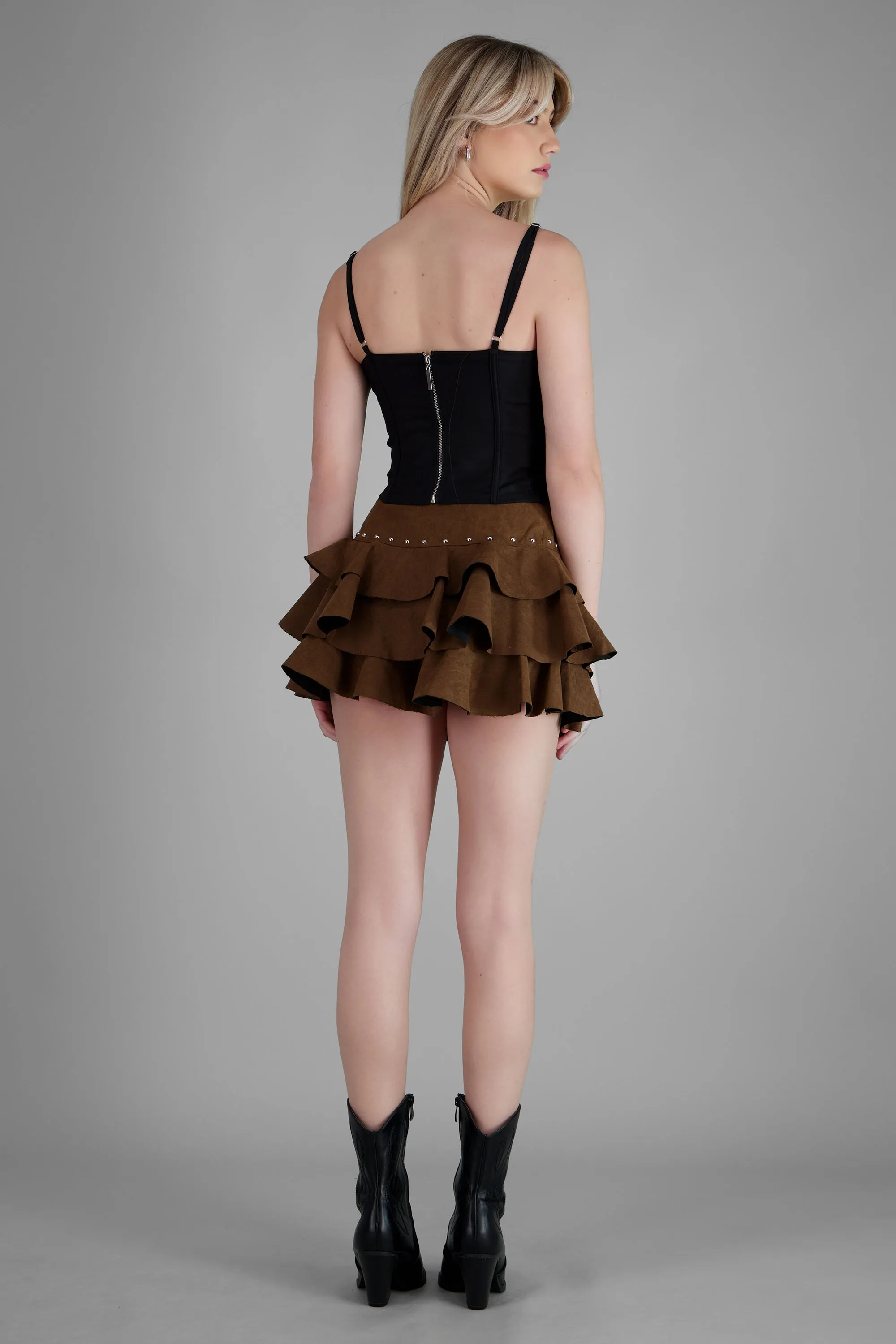 Falda olanes suede estoperoles sold by Shasa product image thumbnail 4