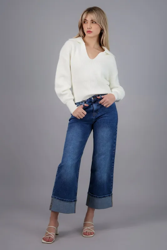 Jeans baggy tiro medio valenciana Hypsters sold by Shasa