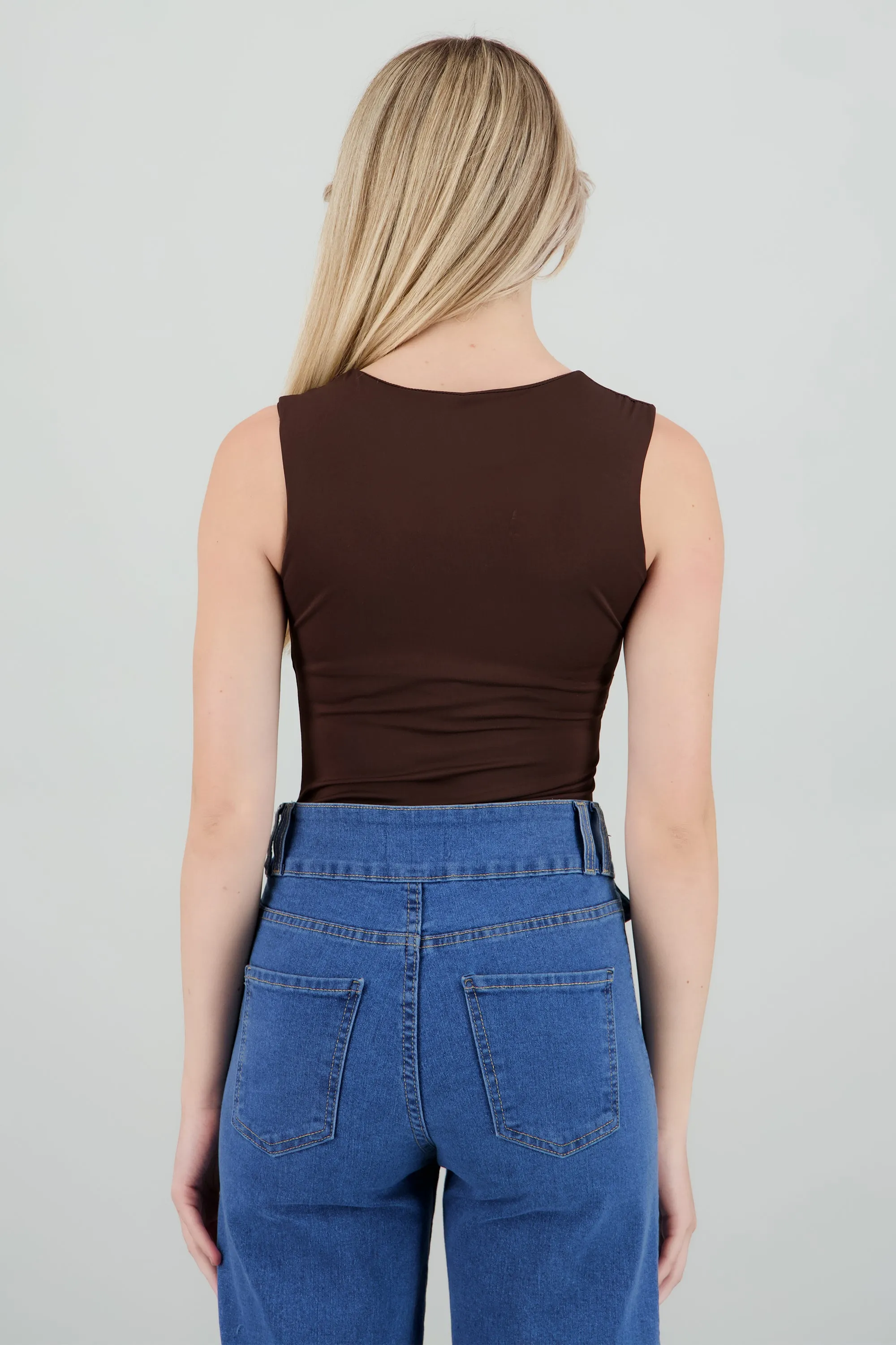 Bodysuit frunce hombro y costado sold by Shasa product image thumbnail 3