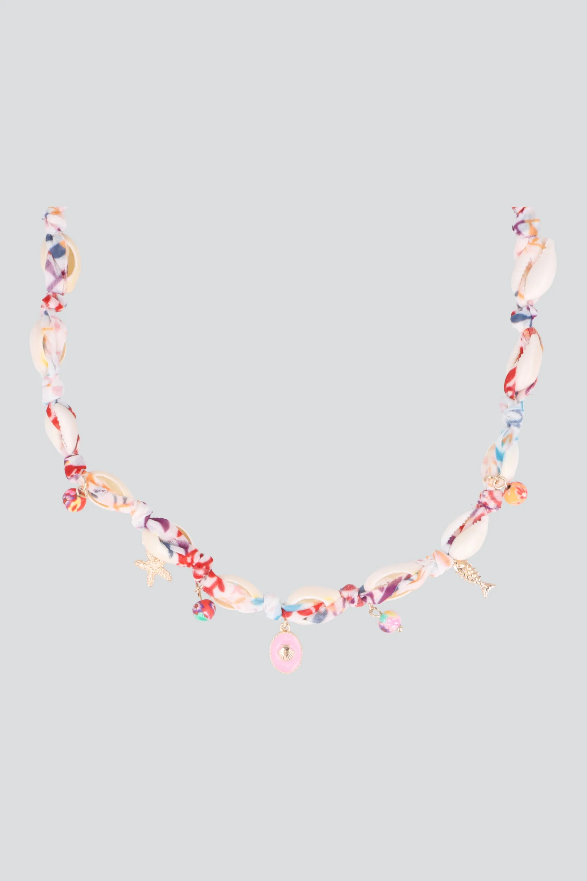 COLLAR TELA CONCHAS CHARMS sold by Shasa product image thumbnail 2