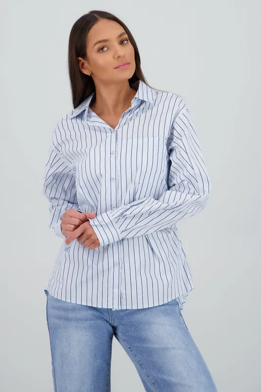 Camisa oversized rayas sold by Shasa