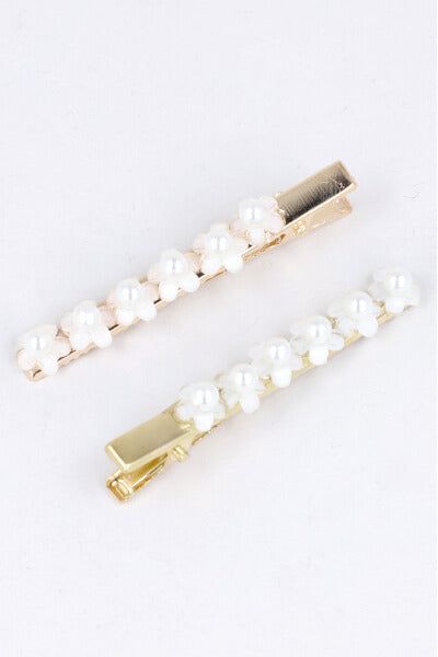 Set 2 piezas pasador flores sold by Shasa product image thumbnail 3