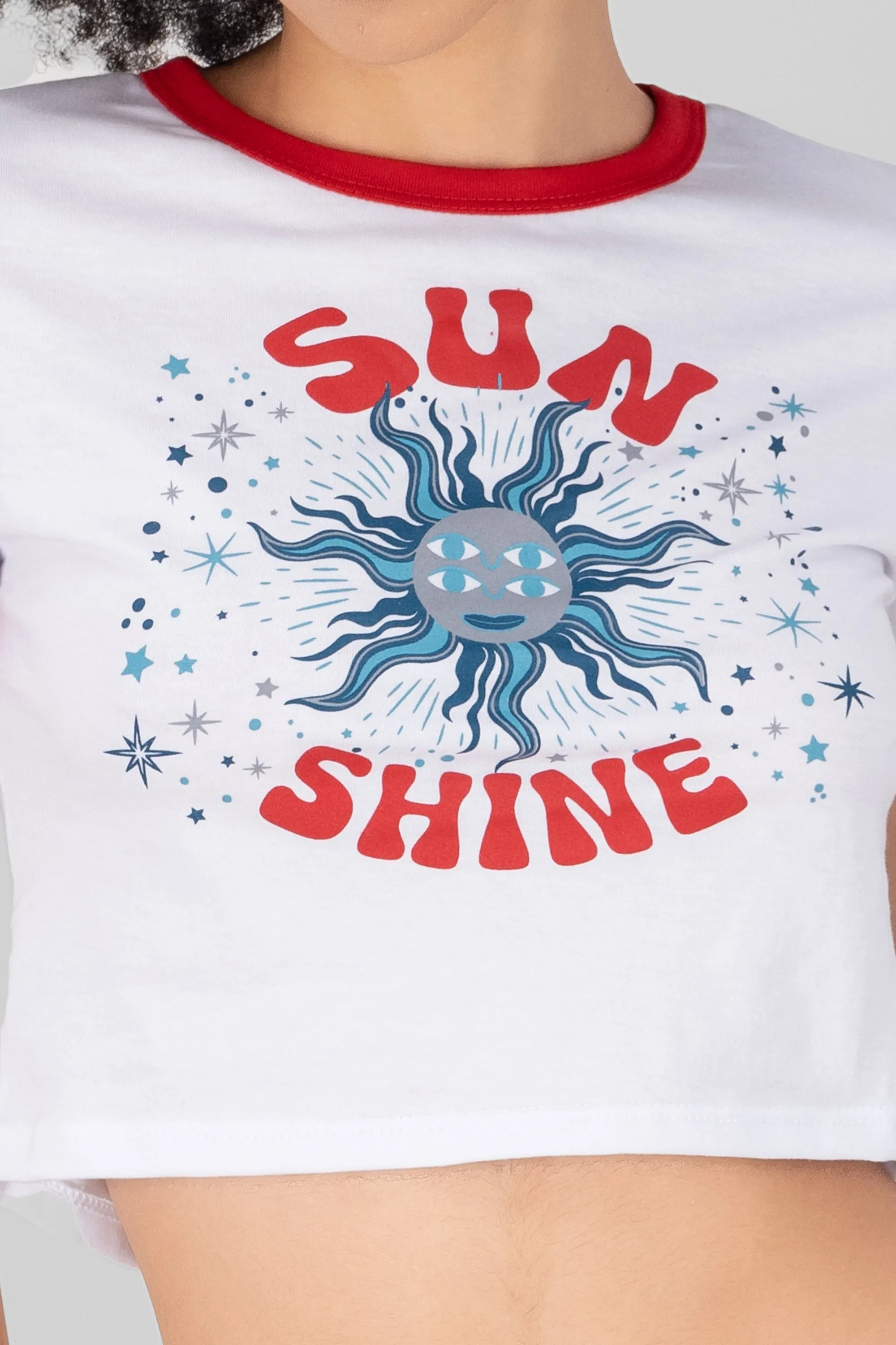 Playera crop sol estrellas sold by Shasa product image thumbnail 5