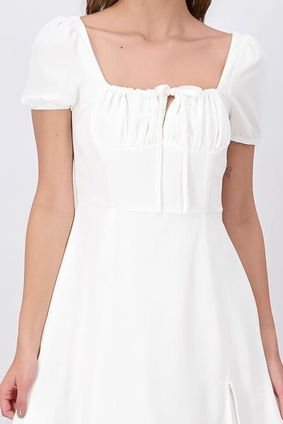 Vestido midi plisado abertura sold by Shasa product image thumbnail 5