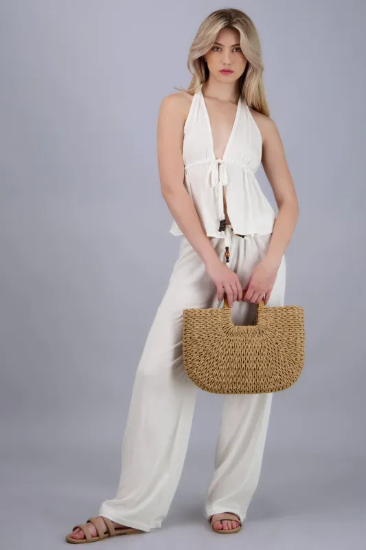 Pantalon ligero cuentas sold by Shasa