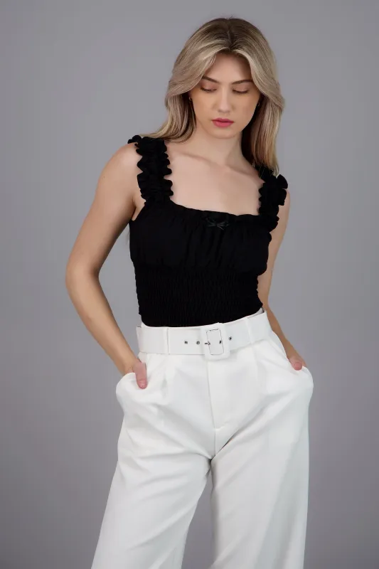 Top manga corta smock sold by Shasa