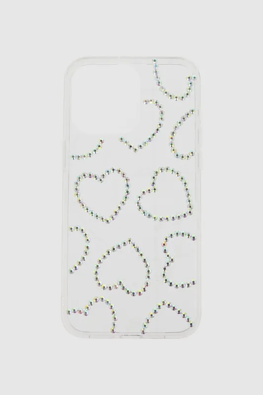 Funda cel i15 pro max corazon brillos sold by Shasa