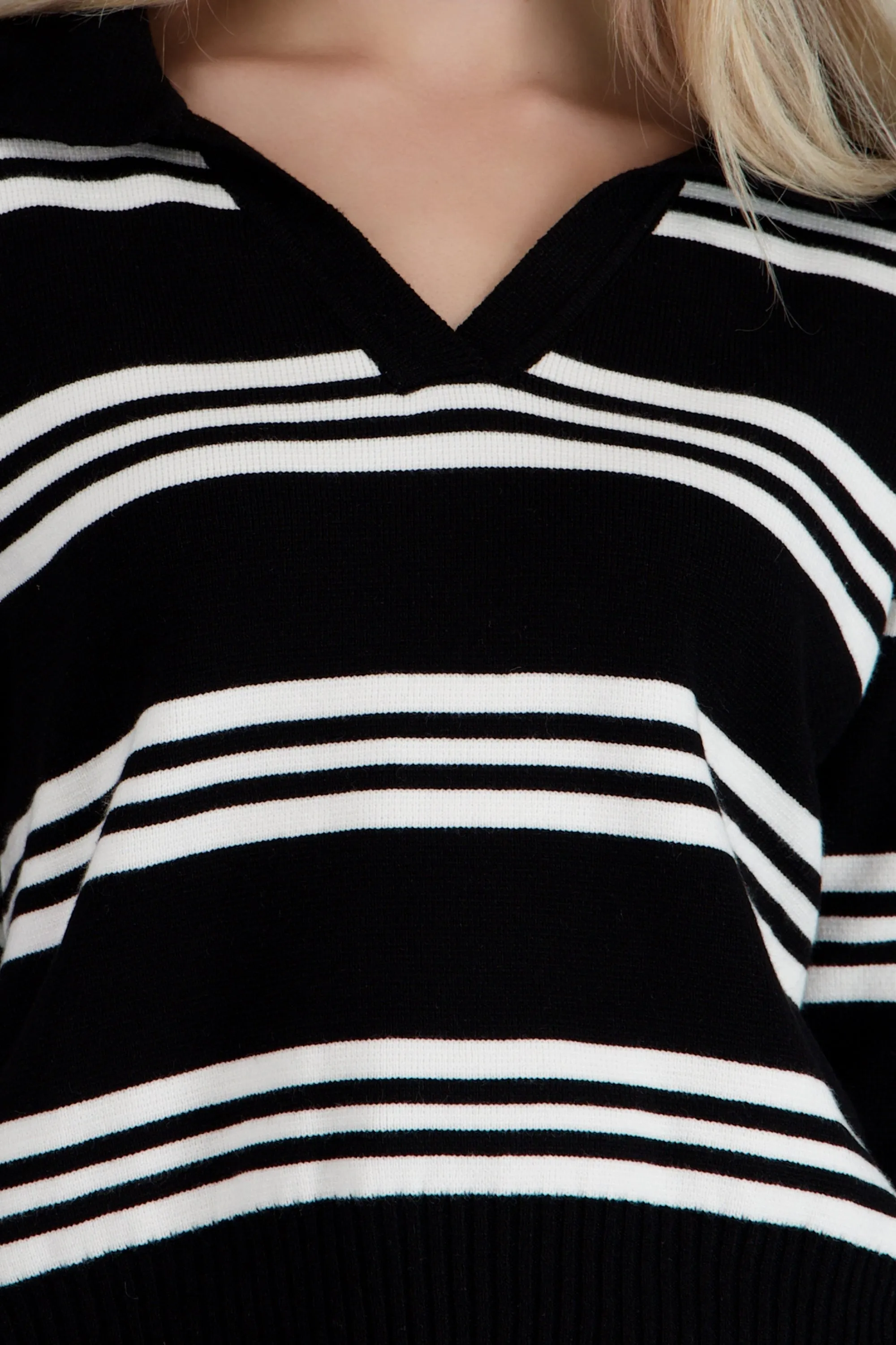 top polo rayas manga larga sold by Shasa product image thumbnail 5