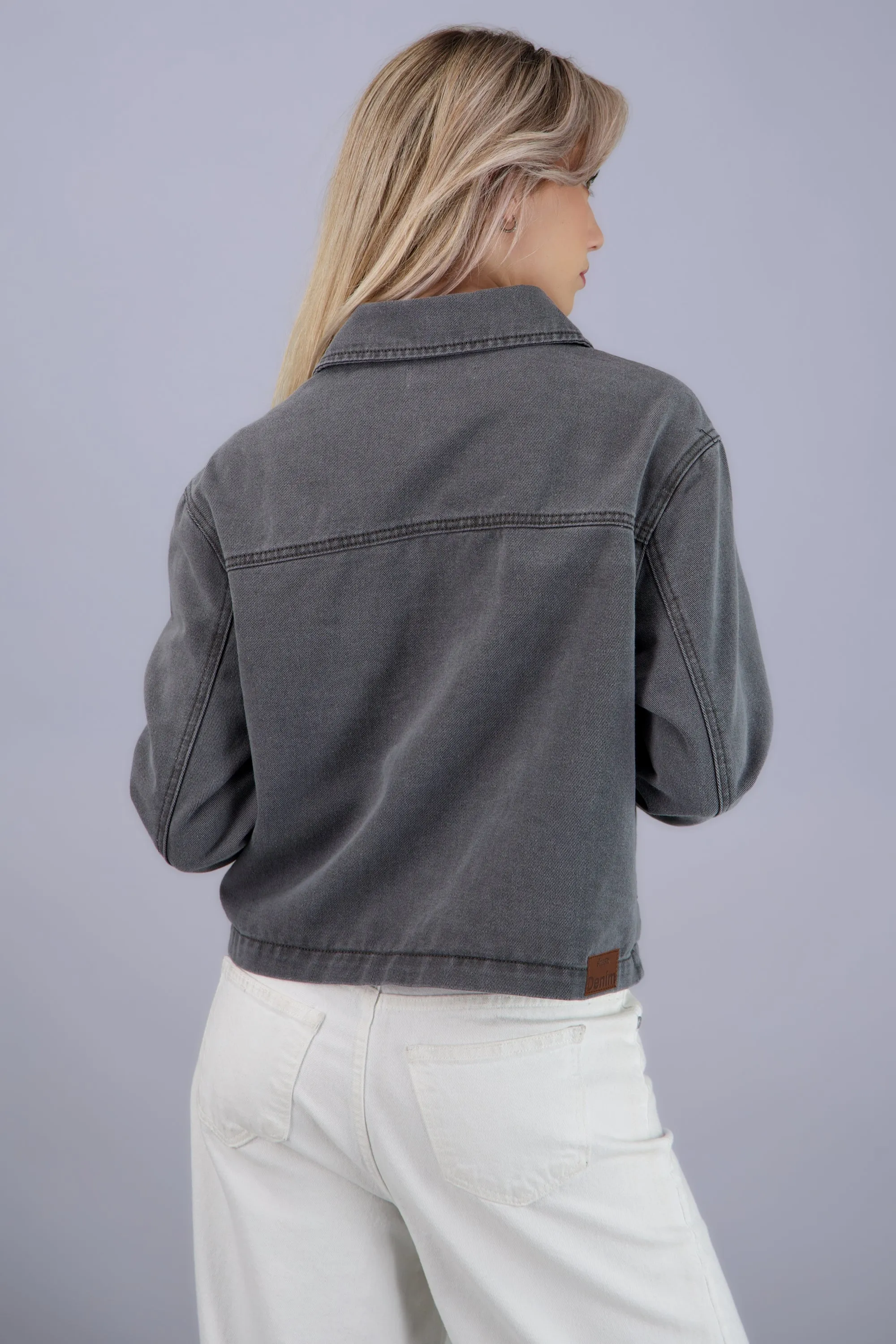 Chamarra cropped bolsas sold by Shasa product image thumbnail 4