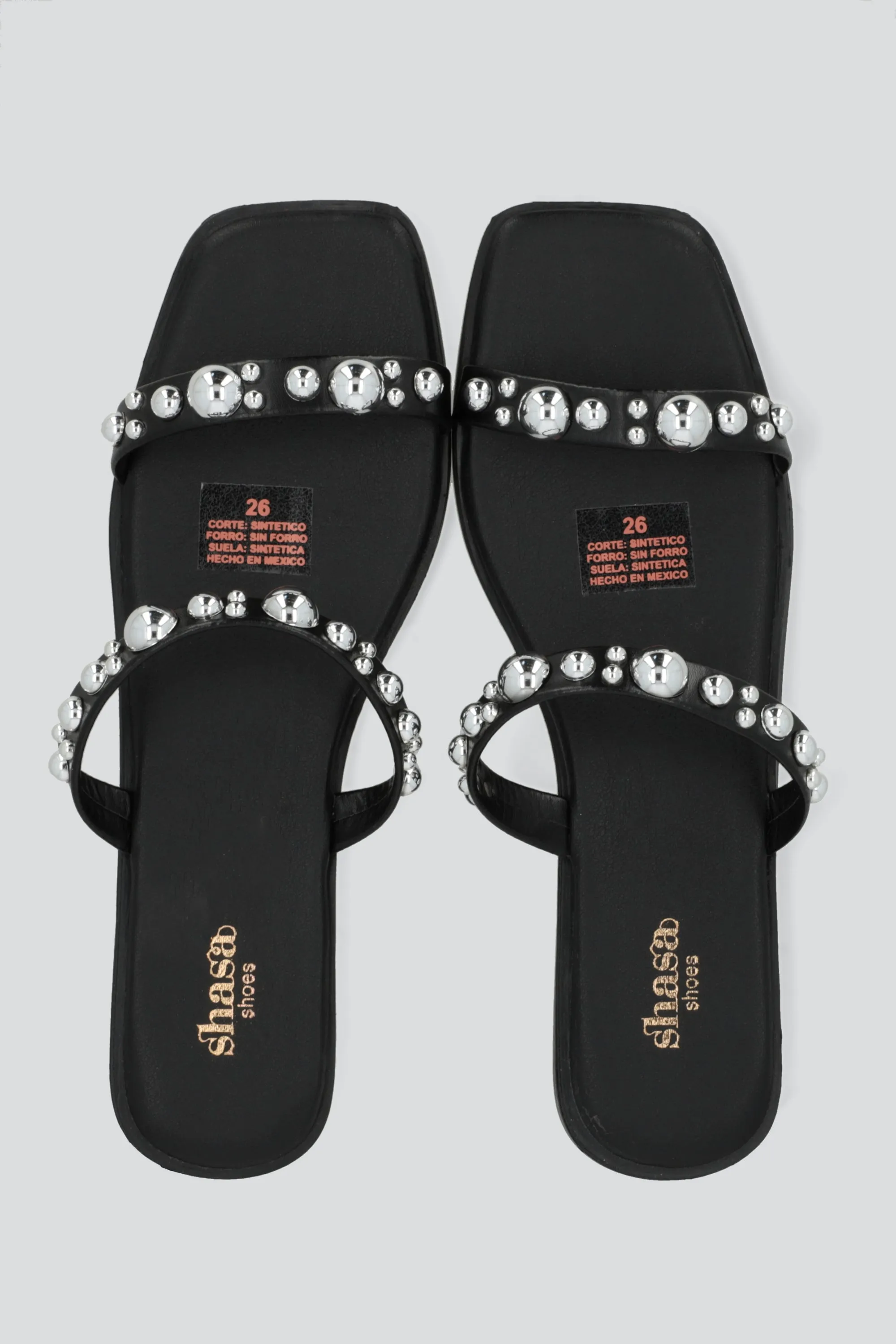 Sandalia tiras studs 3D sold by Shasa product image thumbnail 3