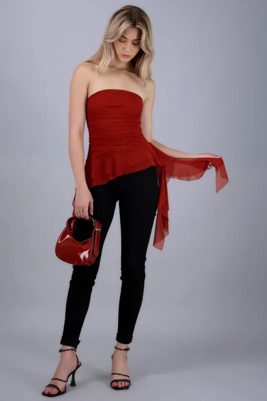 TOP STRAPLESS DRAPEADO sold by Shasa