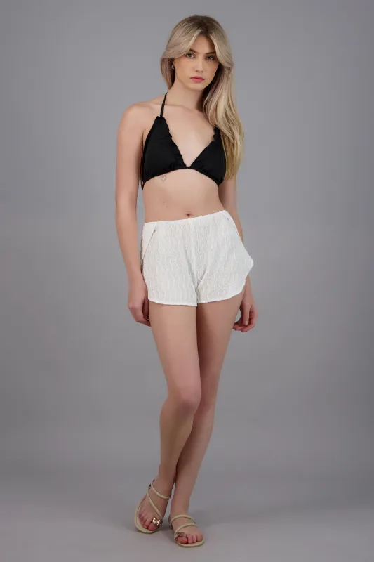 Short tipo envolvente textura sold by Shasa