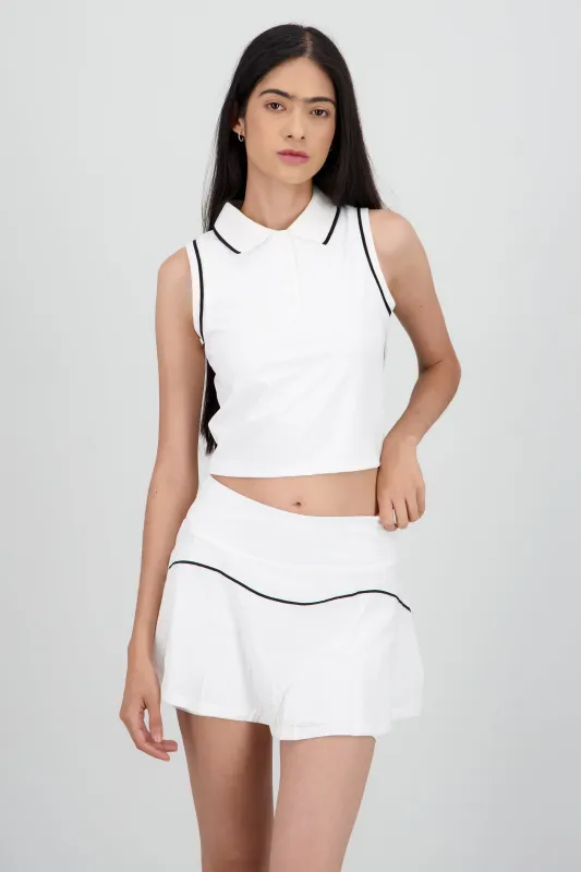 Top active polo contraste sold by Shasa