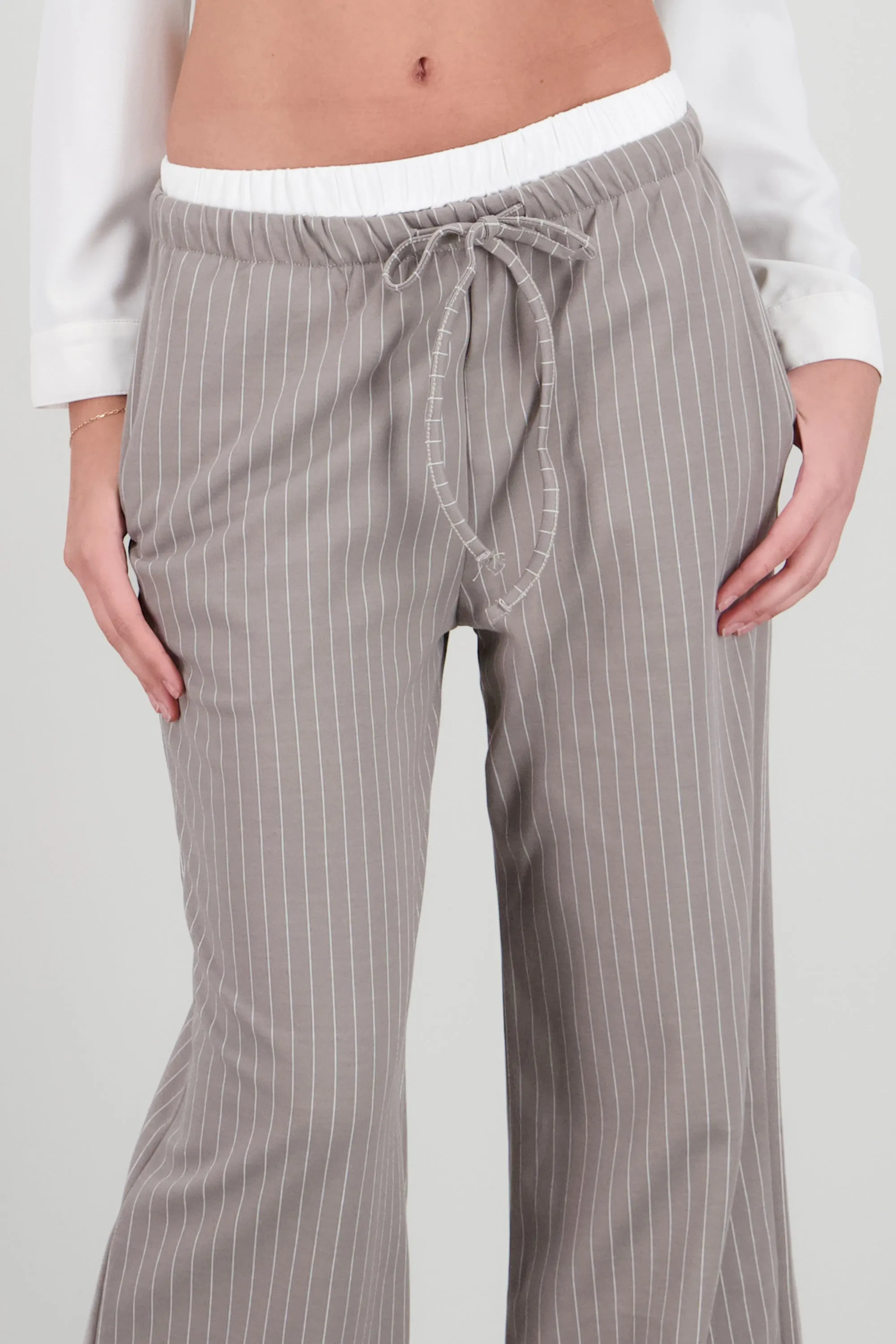 Pantalon rayas pretina contraste jareta sold by Shasa product image thumbnail 5