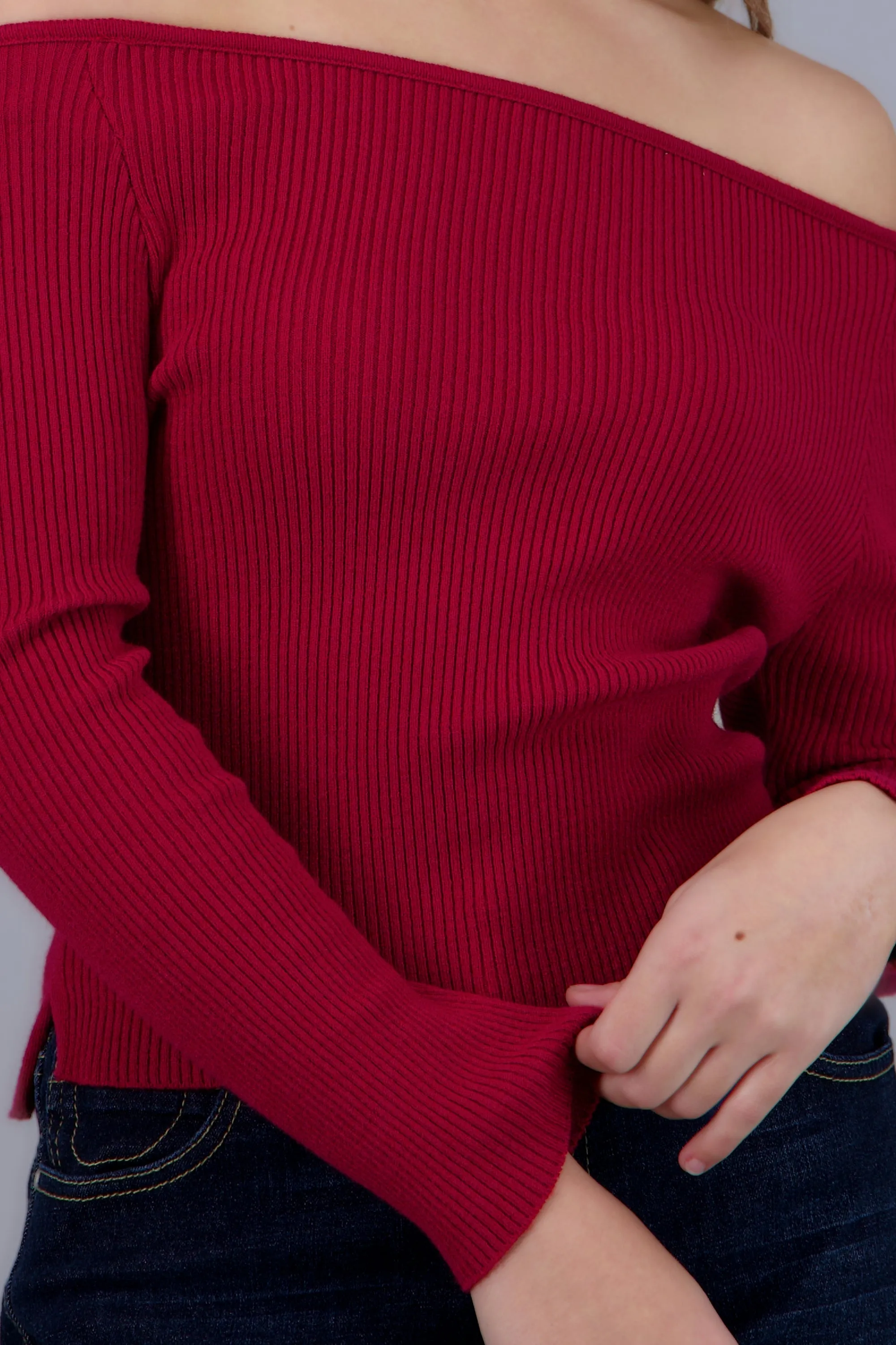 Top off shoulder detalle abertura sold by Shasa product image thumbnail 5