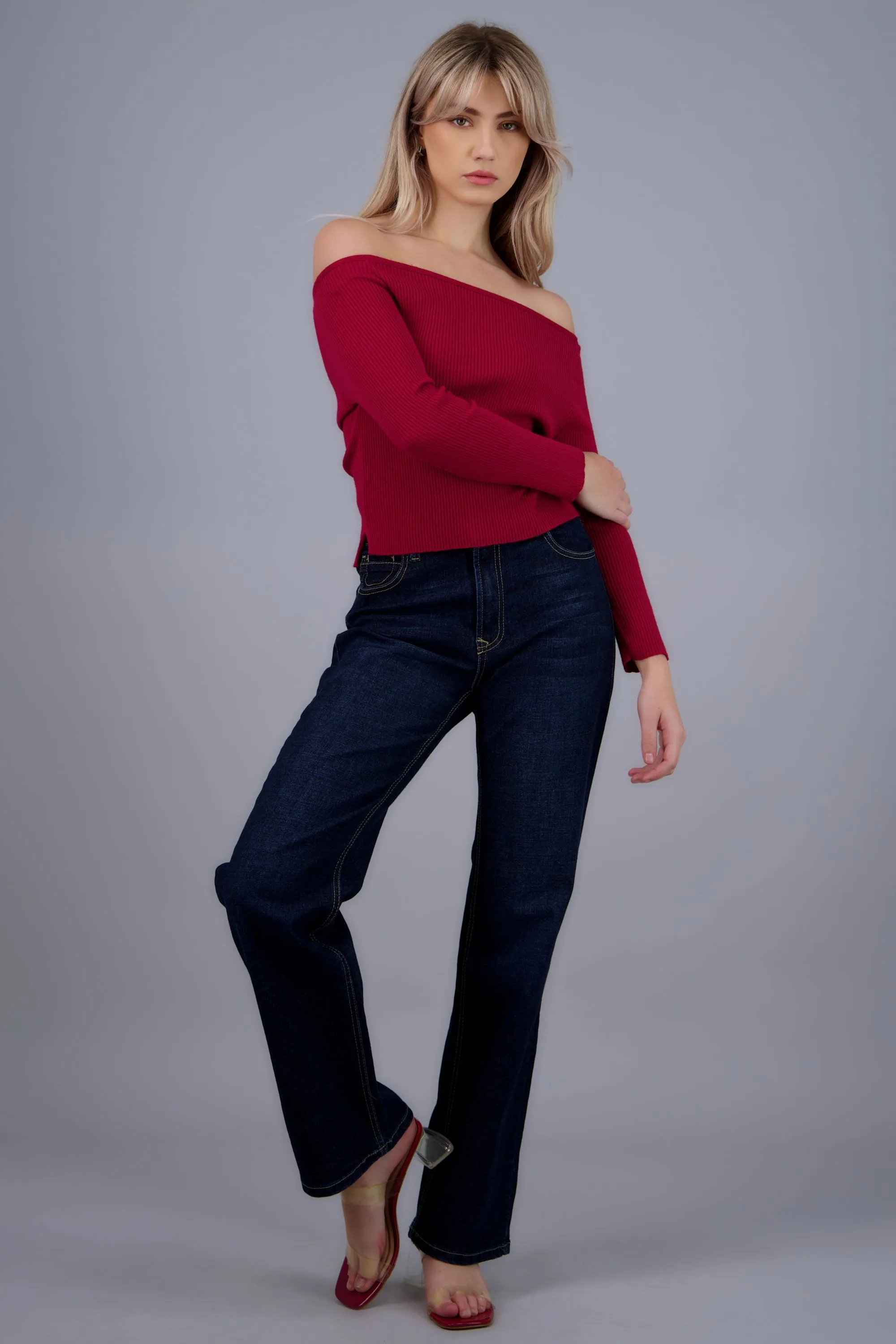 Top off shoulder detalle abertura sold by Shasa product image thumbnail 3