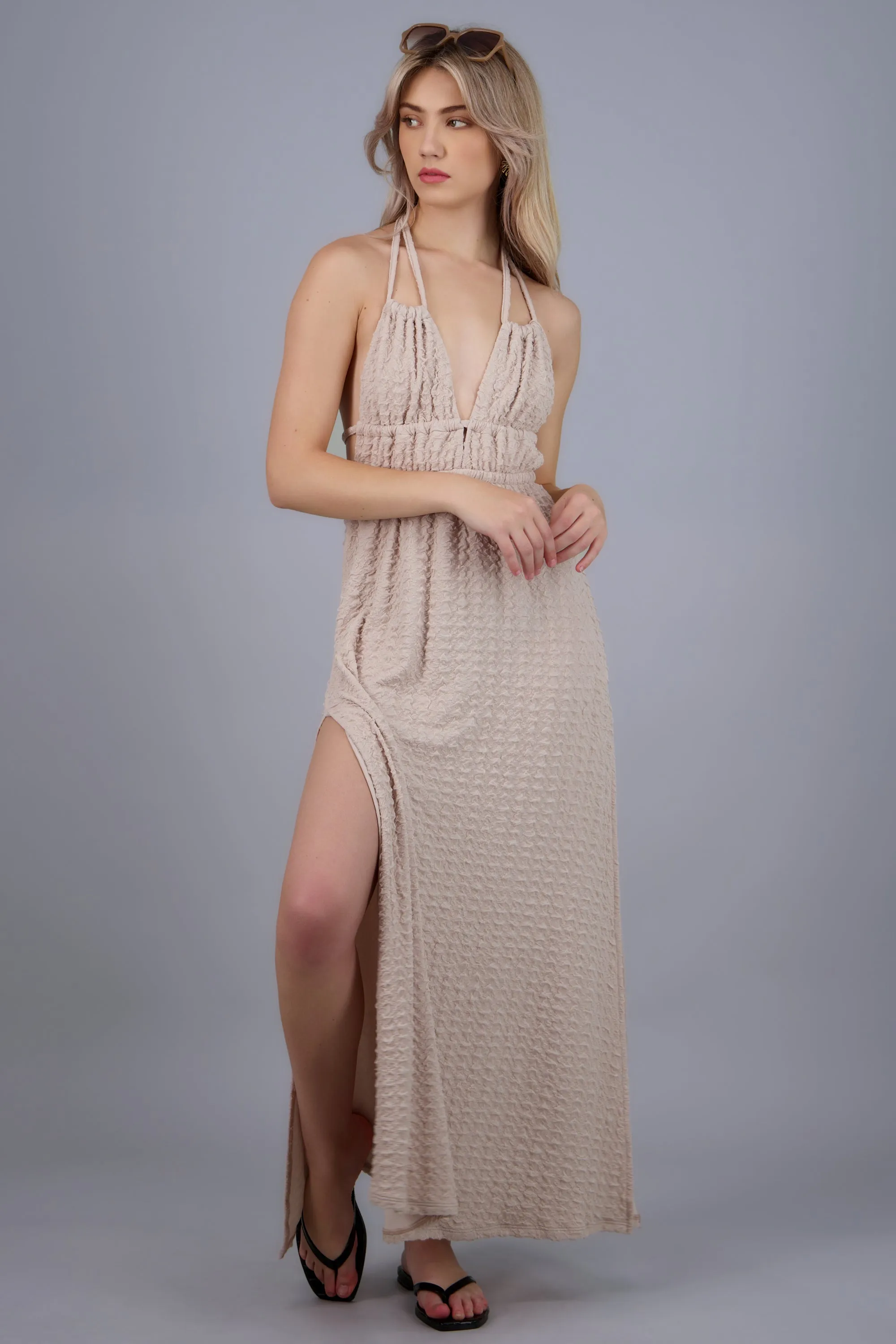 Vestido maxi escote espalda sold by Shasa product image thumbnail 3