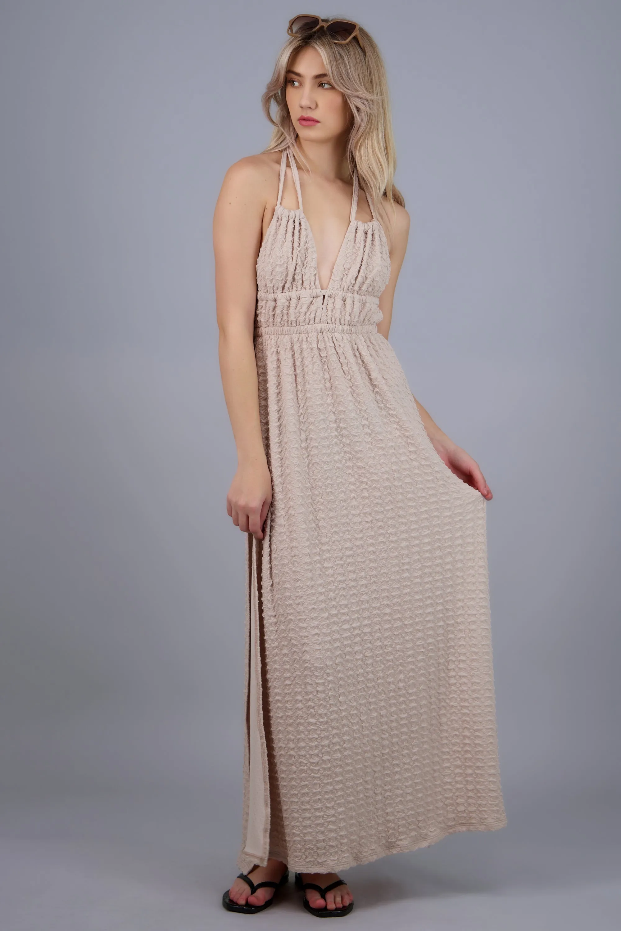 Vestido maxi escote espalda sold by Shasa product image thumbnail 4