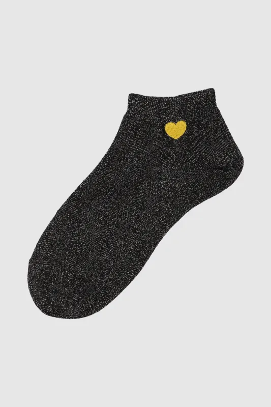 Tin lurex corazón bordado sold by Shasa