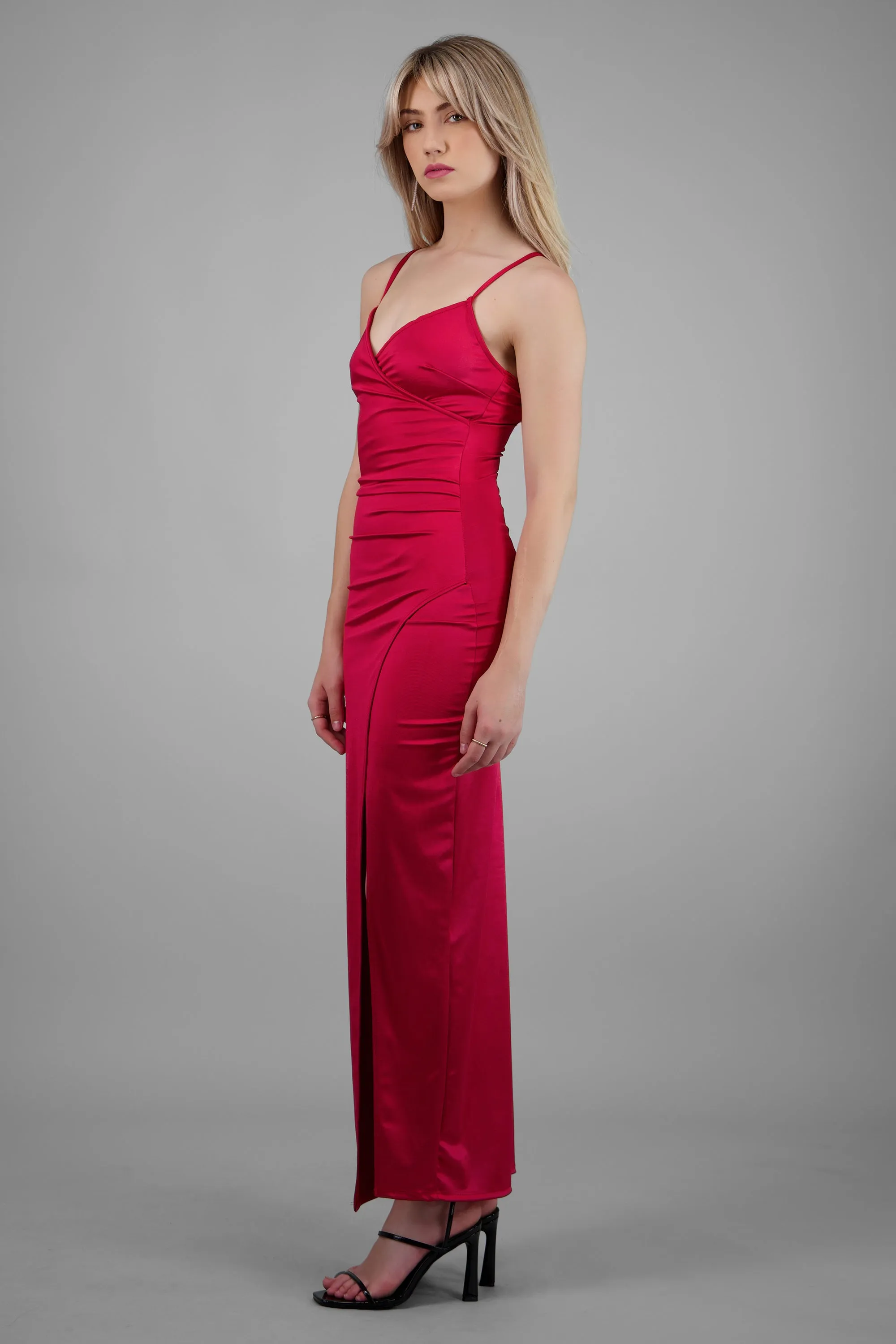 Vestido satinado midi sold by Shasa product image thumbnail 3