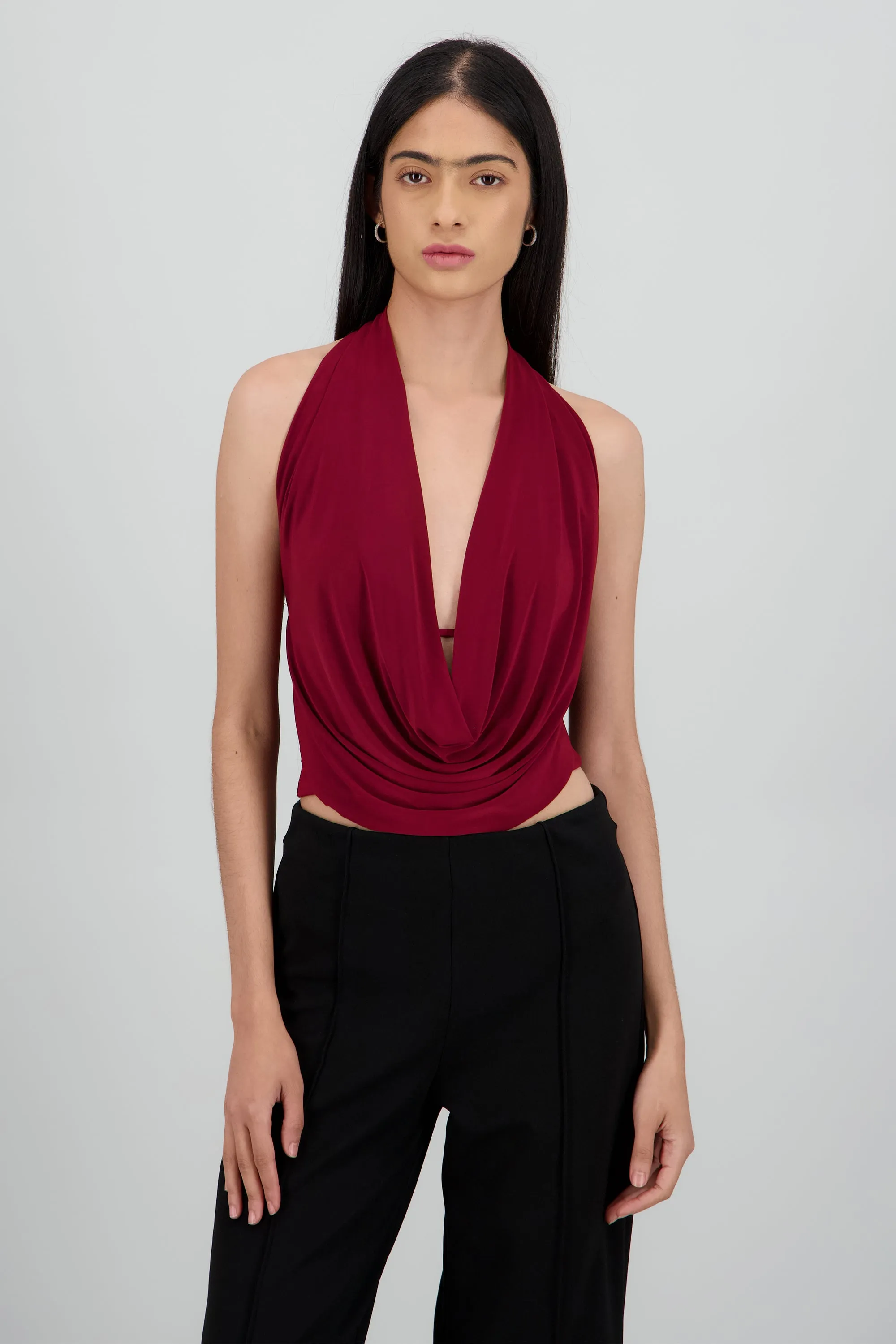 Top escote cascada sold by Shasa