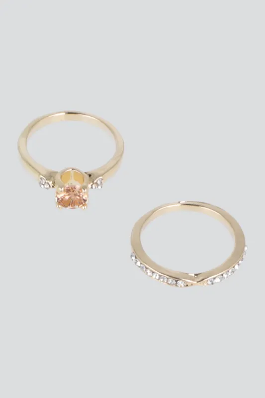 Anillo 2 lineas brillo sold by Shasa