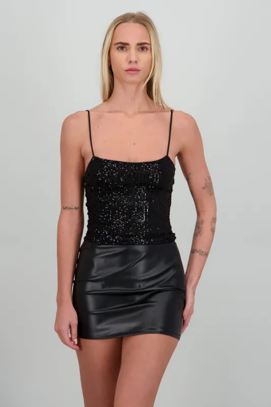 Top tirantes lentejuela sold by Shasa