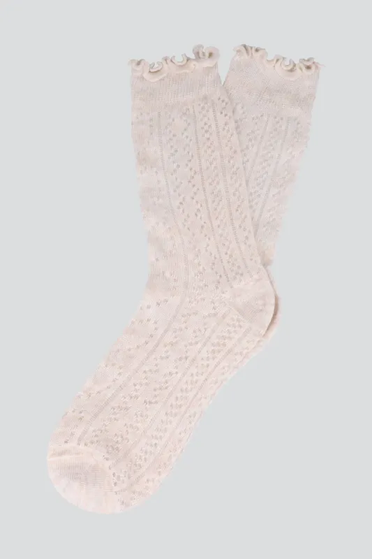 Calcetines olan textura calada sold by Shasa