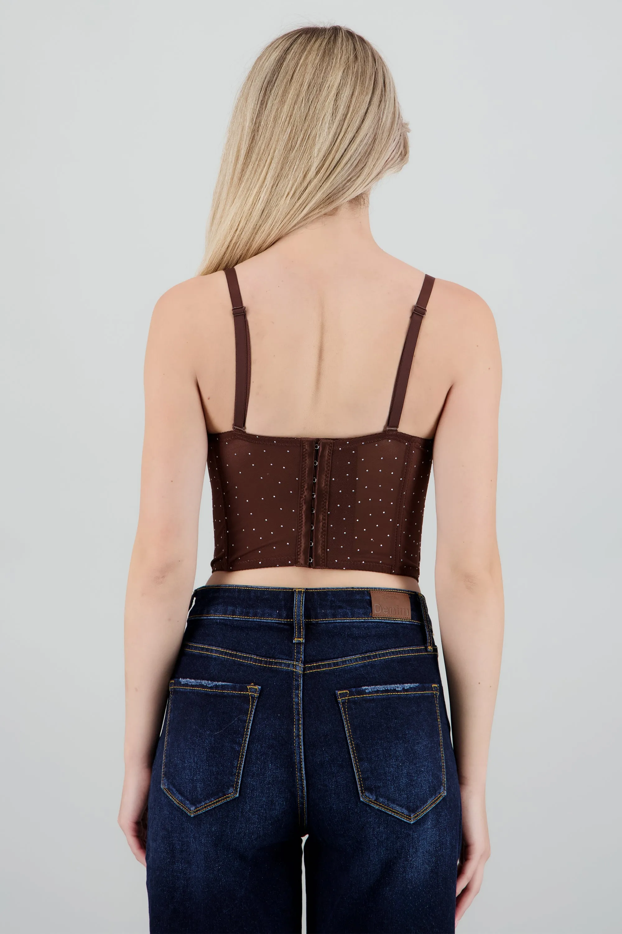 Corset de mesh con brillos sold by Shasa product image thumbnail 4