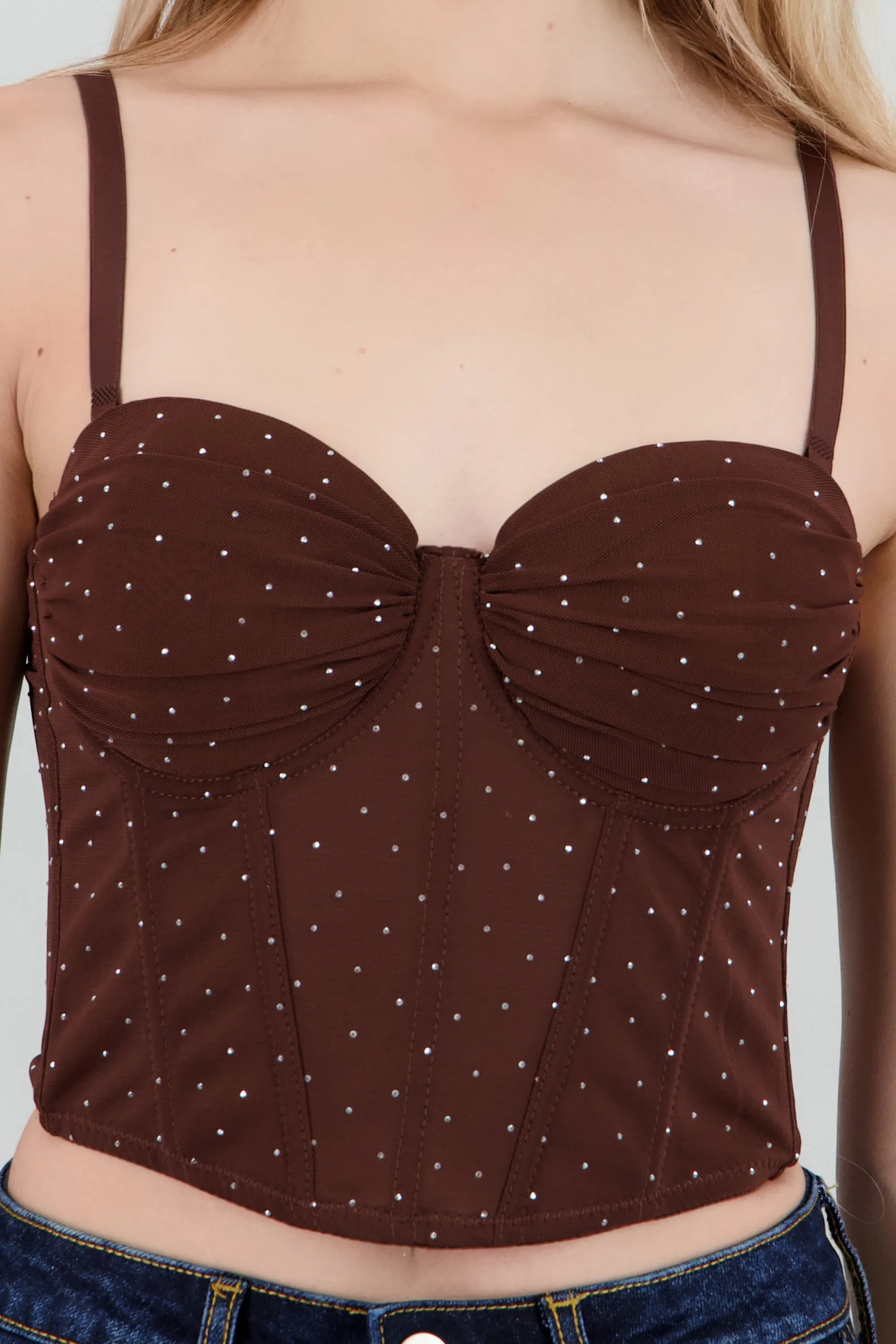 Corset de mesh con brillos sold by Shasa product image thumbnail 5