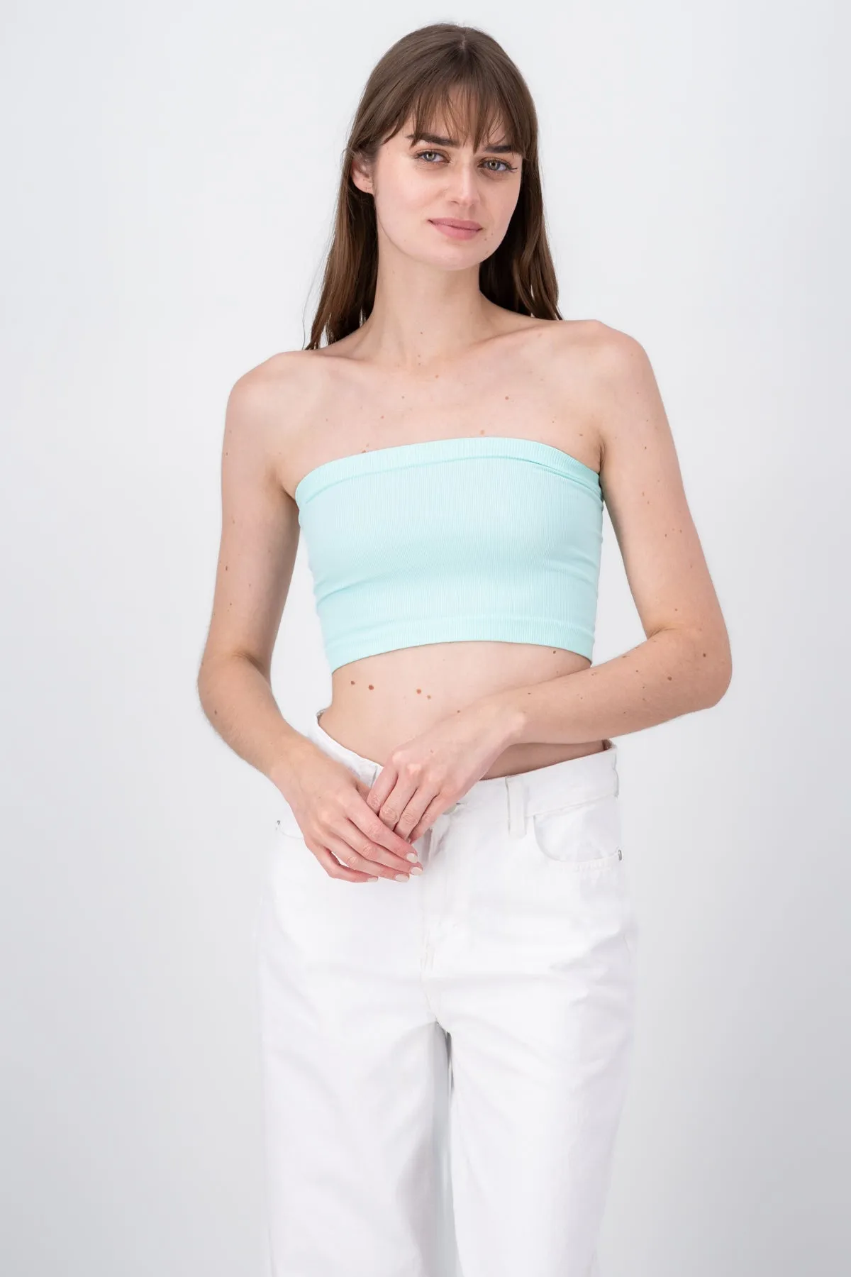 Top Tubo Strapless Rib sold by Shasa product image thumbnail 2