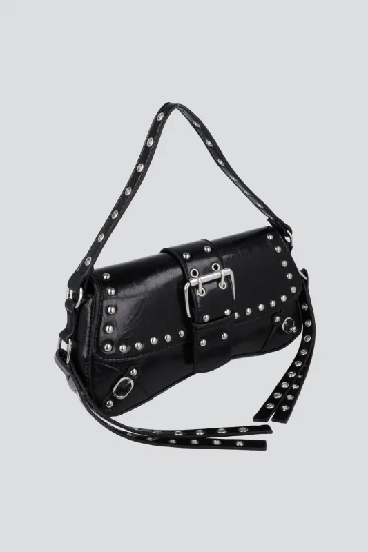 Bolsa baguette hebilla remaches sold by Shasa