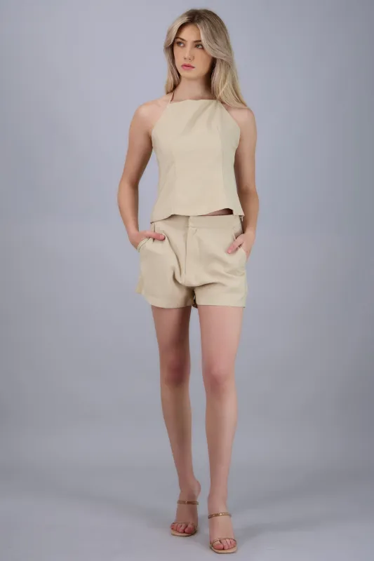 Short mini de suede sold by Shasa